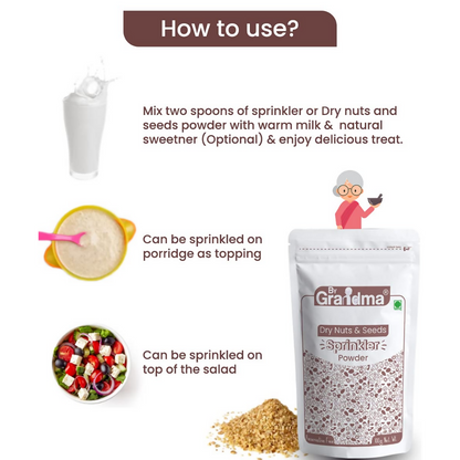 By Grandma Dry Nuts & Seeds Sprinkler Powder Mix