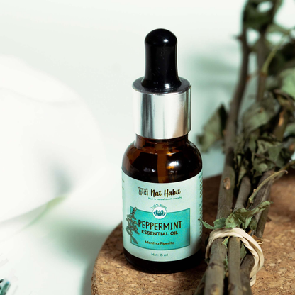 Nat Habit Peppermint Essential Oil For Hair Growth