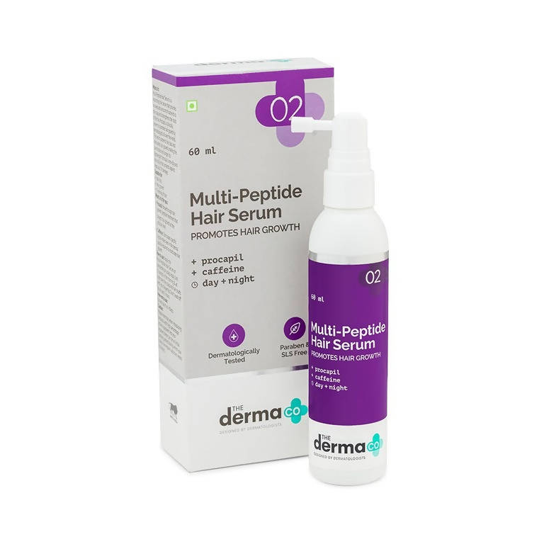 The Derma Co Multi-Peptide Hair Serum Promotes Hair Growth - 60 gms