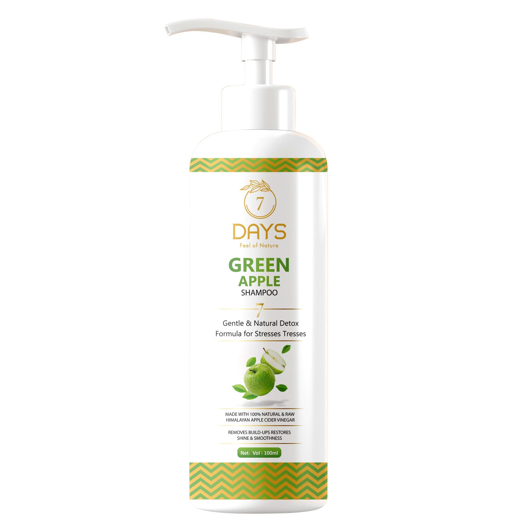 7Days Green Apple Shampoo for Dandruff - 100 ml