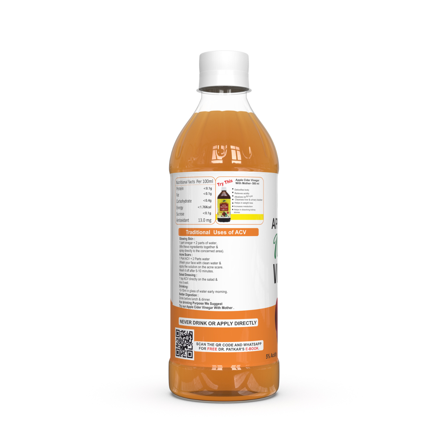 Dr. Patkars Apple Cider Vinegar Refined