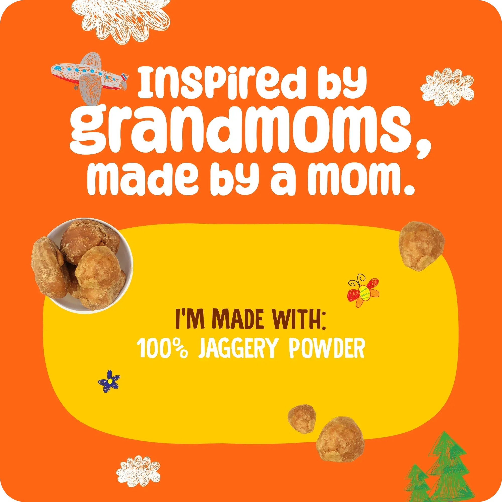 Yogabar Jaggery Powder - 300 gms