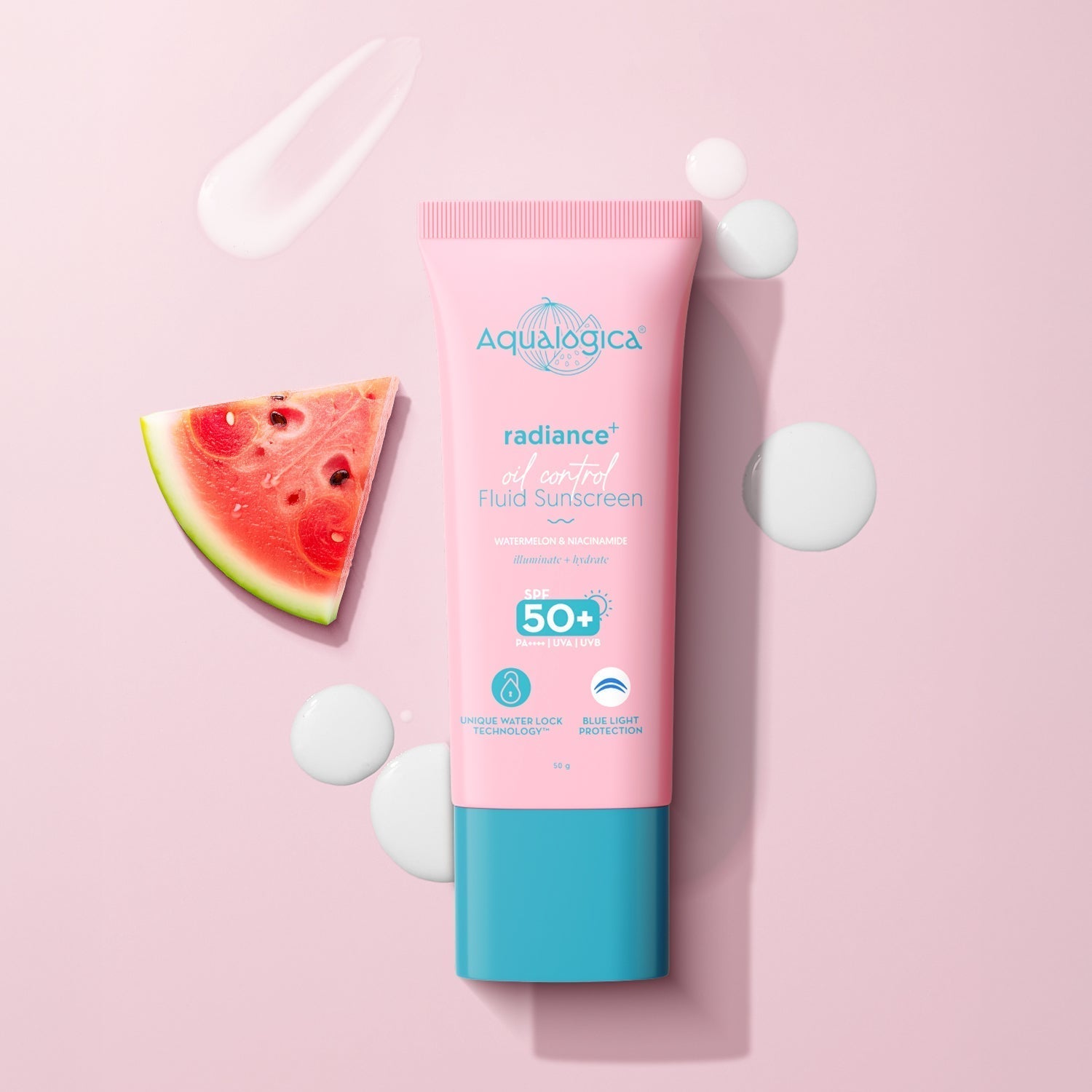 Aqualogica Radiance+ Oil Control Fluid Sunscreen - 50 gms