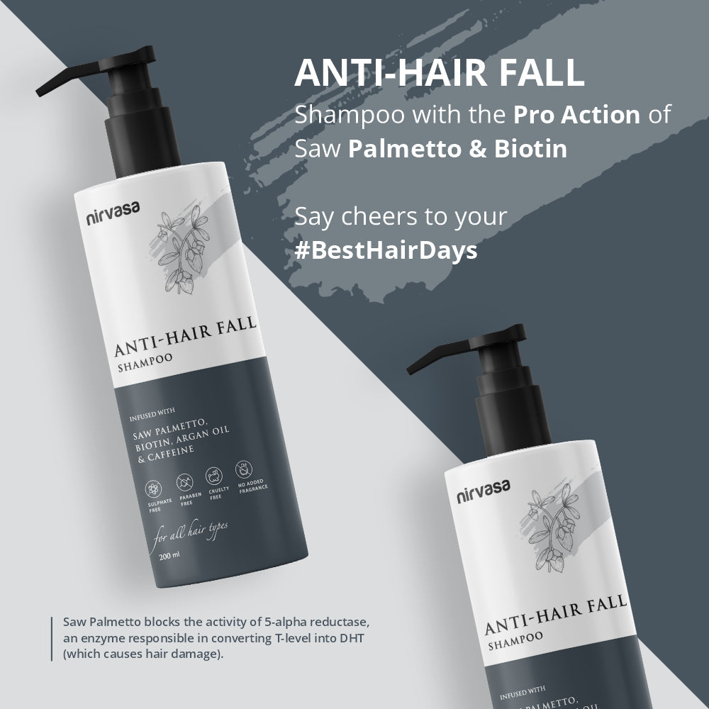 Nirvasa Anti Hairfall Shampoo - 200 ml