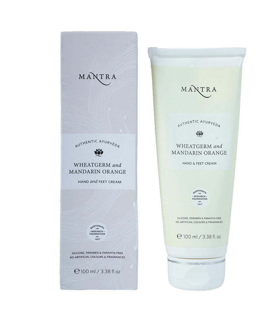 Mantra Herbal Wheatgerm & Mandarin Orange Hand & Feet Cream