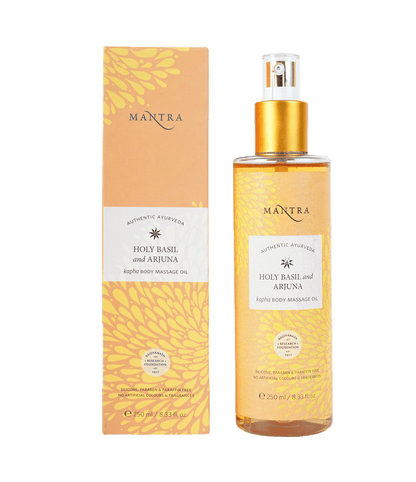 Mantra Herbal Holy Basil And Arjuna Kapha Body Massage Oil