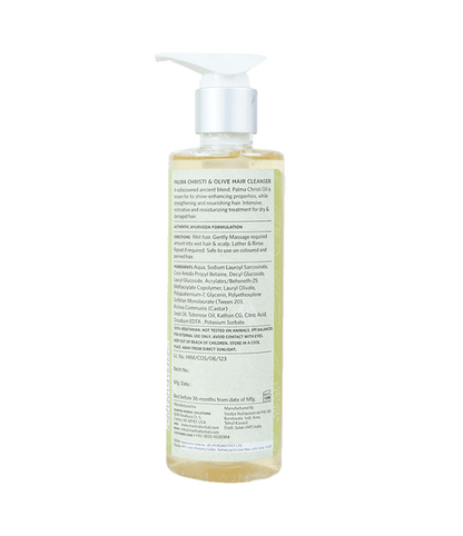 Mantra Herbal Palma Christi and Olive Hair Cleanser For Dry & Damaged Hair