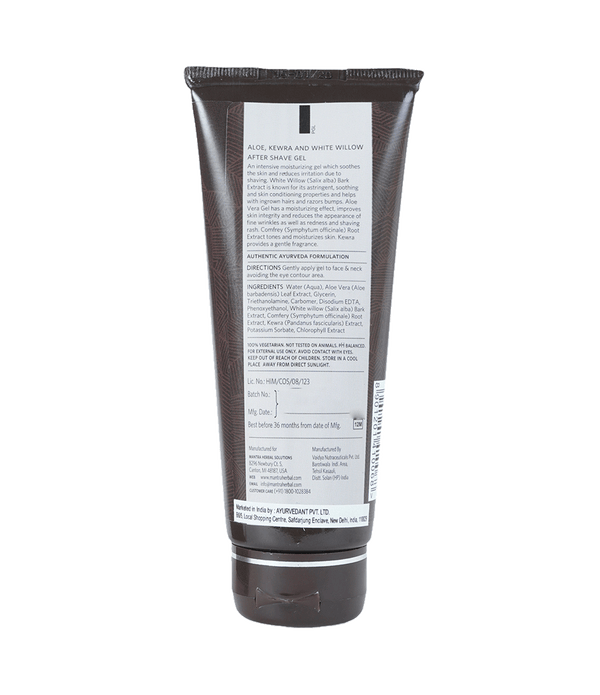 Mantra Herbal Aloe, Kewra & White Willow After Shave Gel For Men
