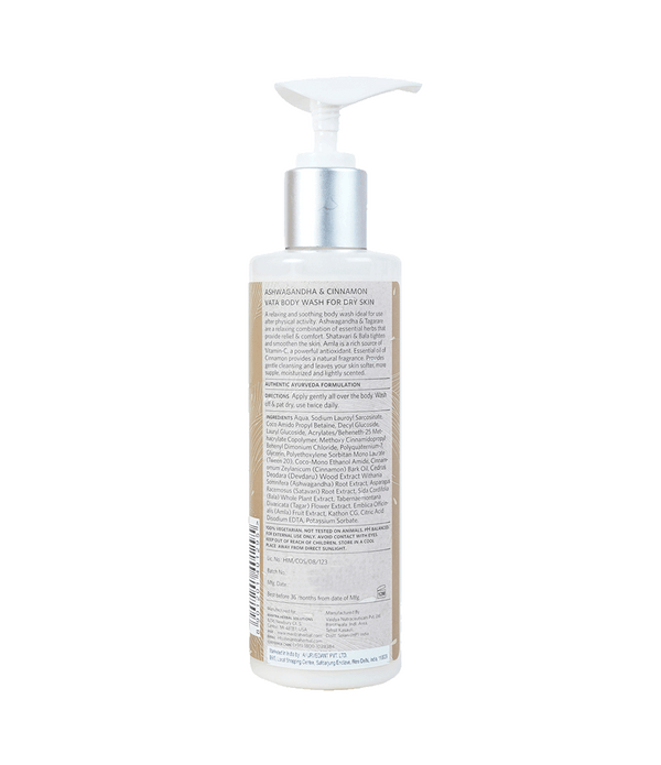 Mantra Herbal Ashwagandha & Cinnamon Vata Body Wash