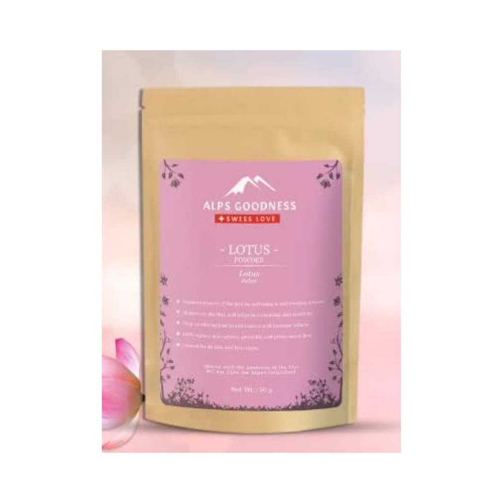 Alps Goodness Lotus Powder - 50 gms