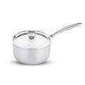 Butterfly Tez Triply Milk/sauce Pan With Ss Lid | 2.1 Litre| 18 Cm | Stay Cool Handle | Induction Compatible