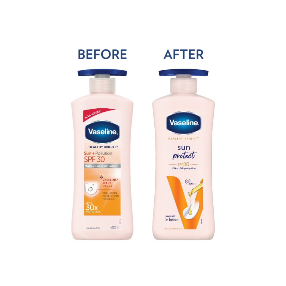 Vaseline Healthy Bright Sun + Pollution Protection Lotion