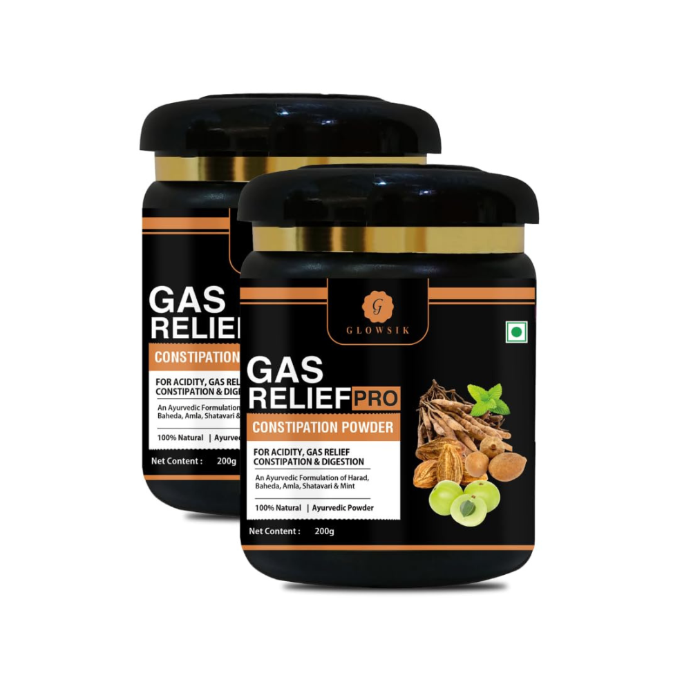 Glowsik Gut Support Pro Powder  - 200 Gms | Pack of 2