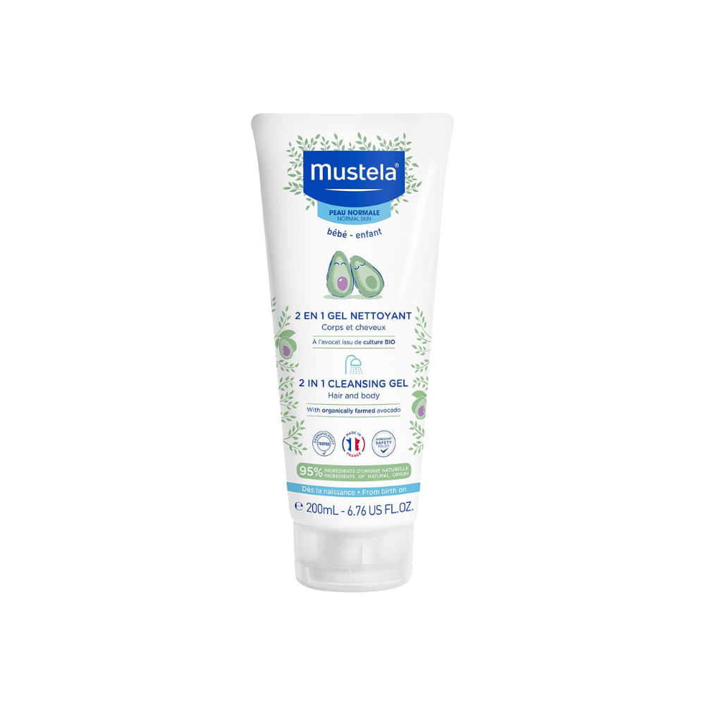 Mustela Hair and Body Wash - 200 ml
