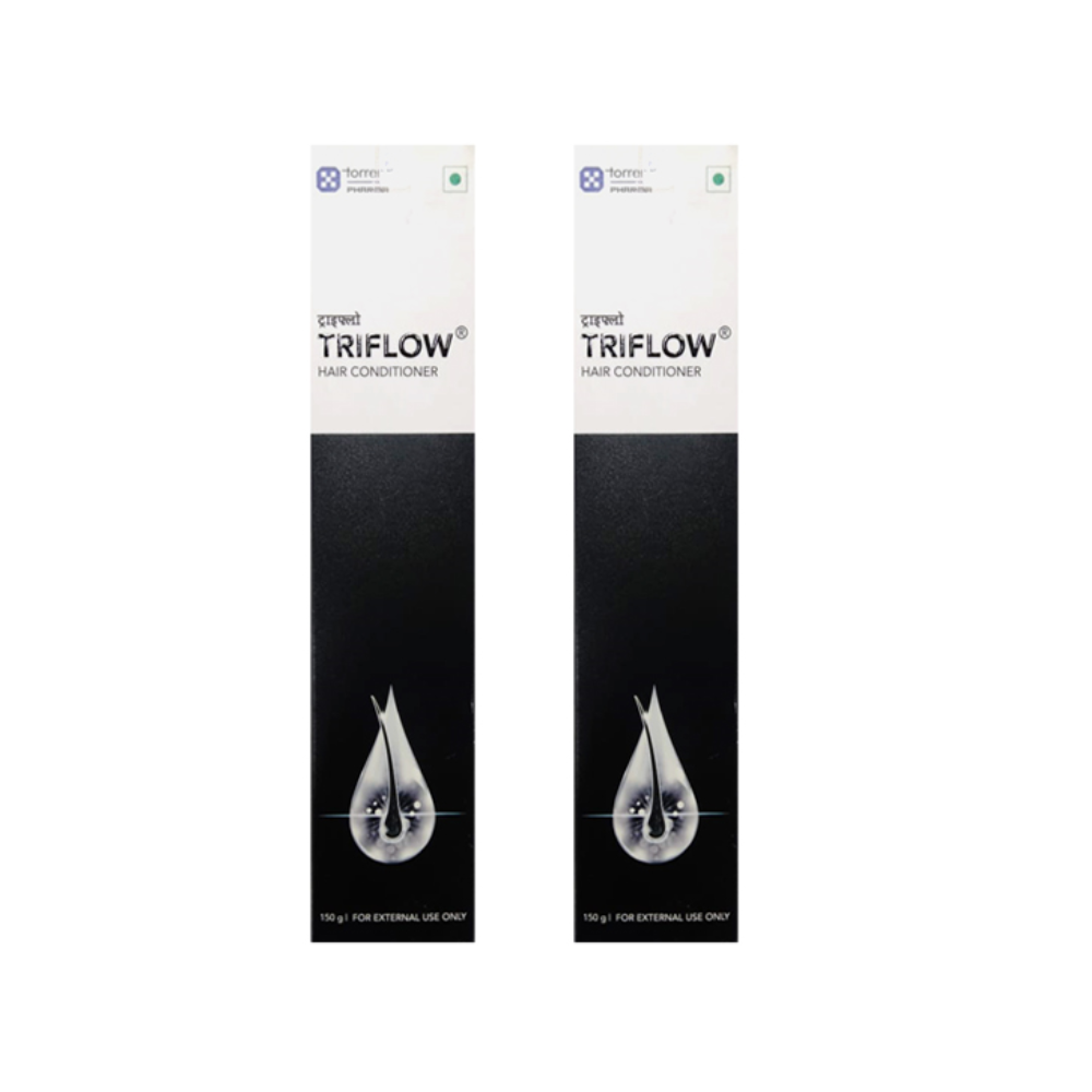 Torrent Pharma Triflow Hair Conditioner - 150 gms - Pack of 2