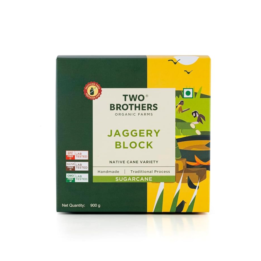 Two Brothers Organic Farms Sugarcane Jaggery