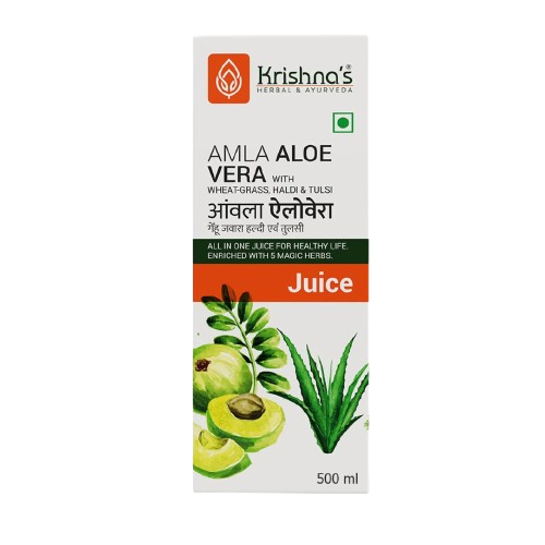 Krishna's Herbal & Ayurveda Aloe+ Amla Juice