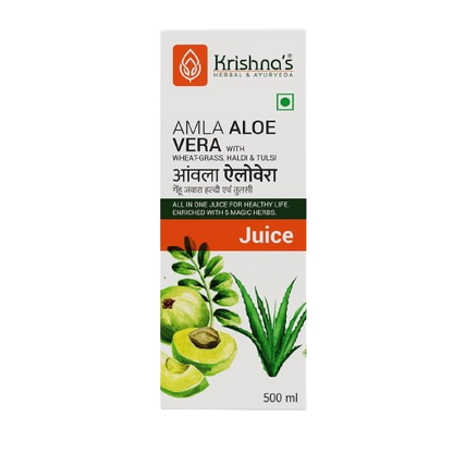 Krishna's Herbal & Ayurveda Aloe+ Amla Juice