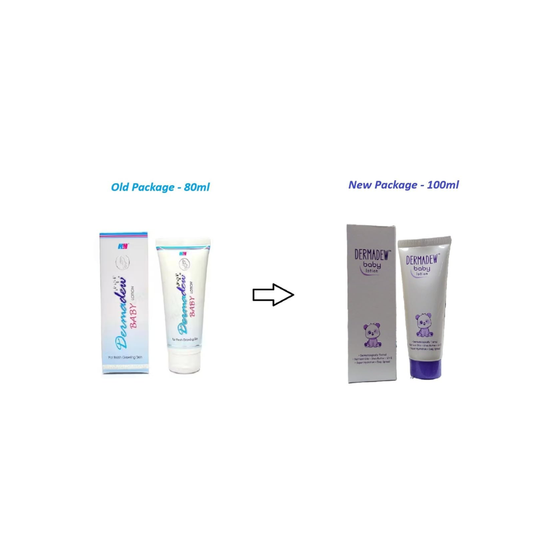Dermadew Baby Lotion for Fresh Glowing Skin
