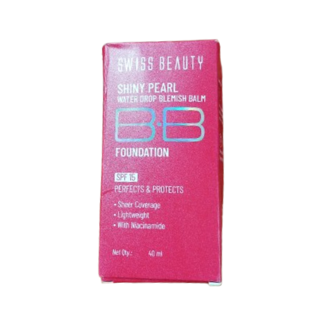 Swiss Beauty Shiny Pearl Water Drop Blemish Balm BB Foundation - 1