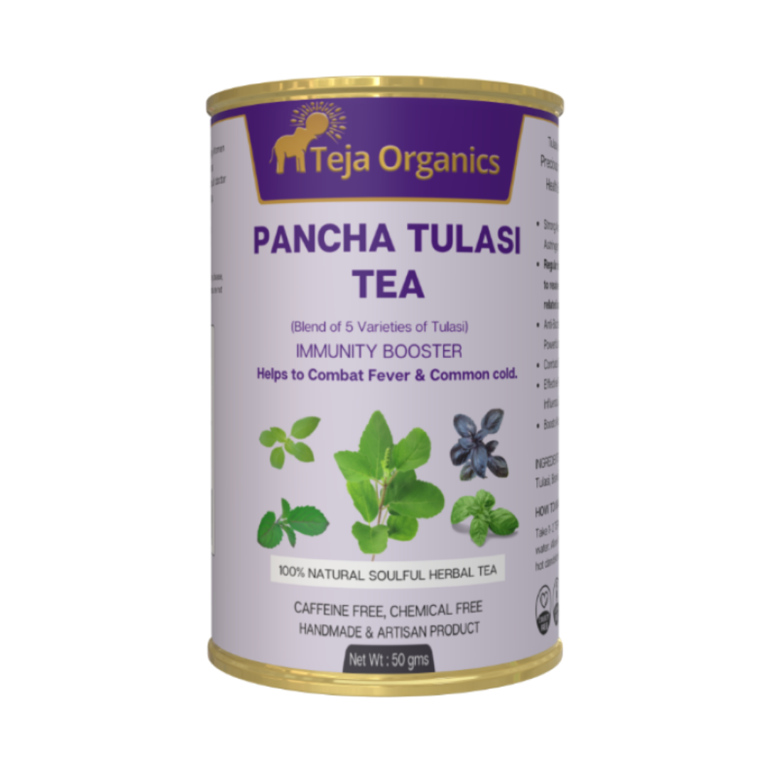 Teja Organics Pancha Tulasi Tea