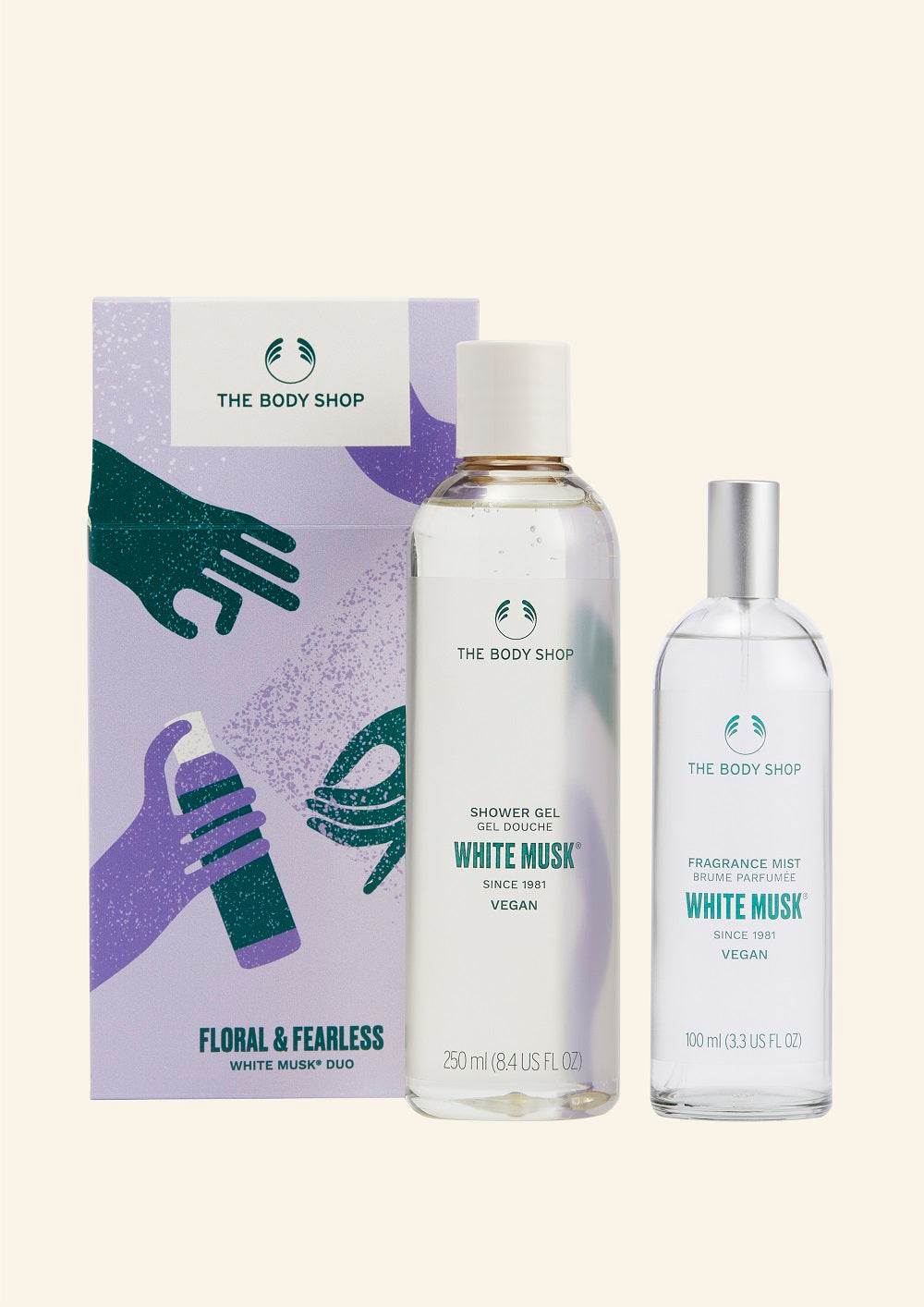 The Body Shop Floral & Fearless White Musk Duo - 1 Pc