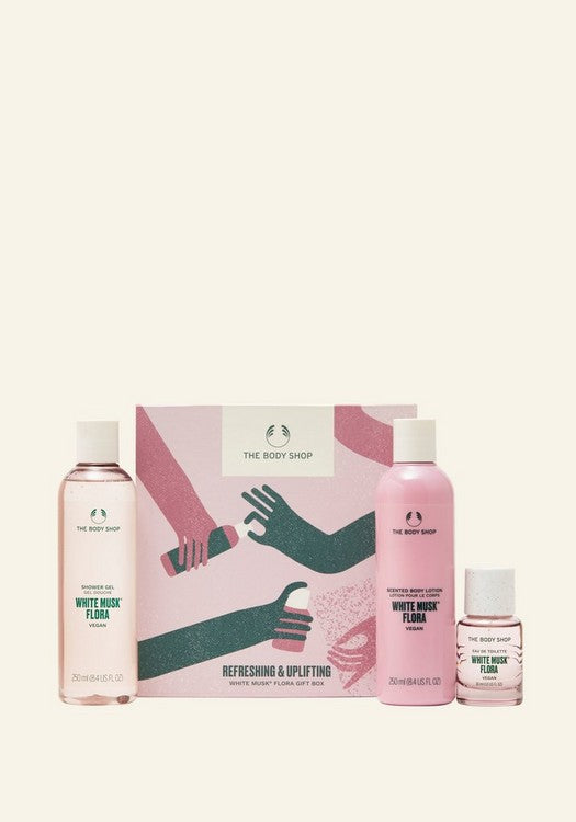 The Body Shop Refreshing & Uplifting White Musk Flora Gift Box - 1 Pc