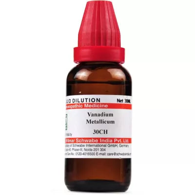Dr. Willmar Schwabe India Vanadium Metallicum Dilution