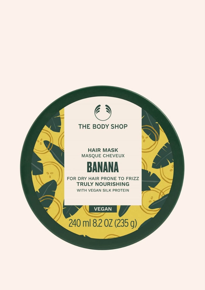 The Body Shop Banana Truly Nourishing Hair Mask - 240 ml