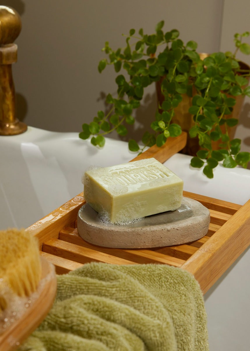 The Body Shop Hemp Cleansing Face & Body Slab - 150 gms