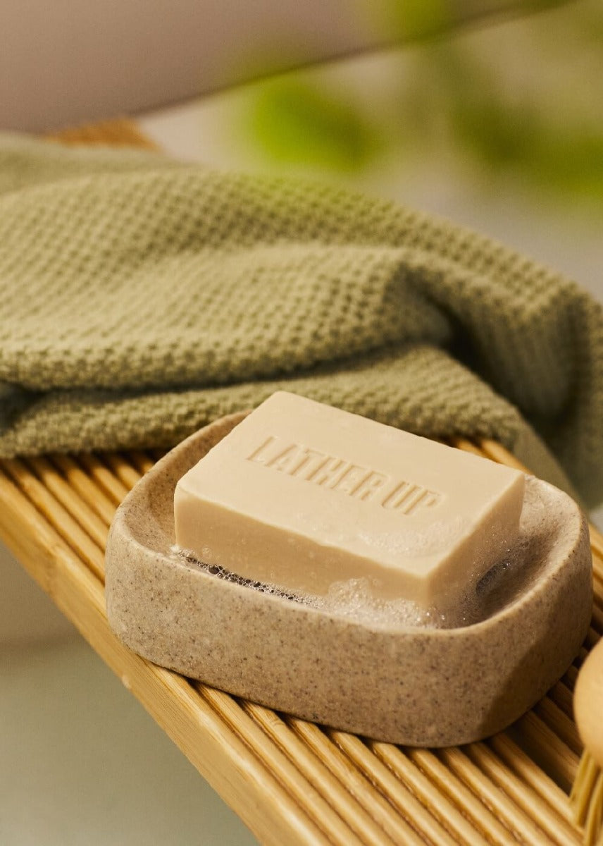 The Body Shop Almond Milk Cleansing Face & Body Bar - 100 ml