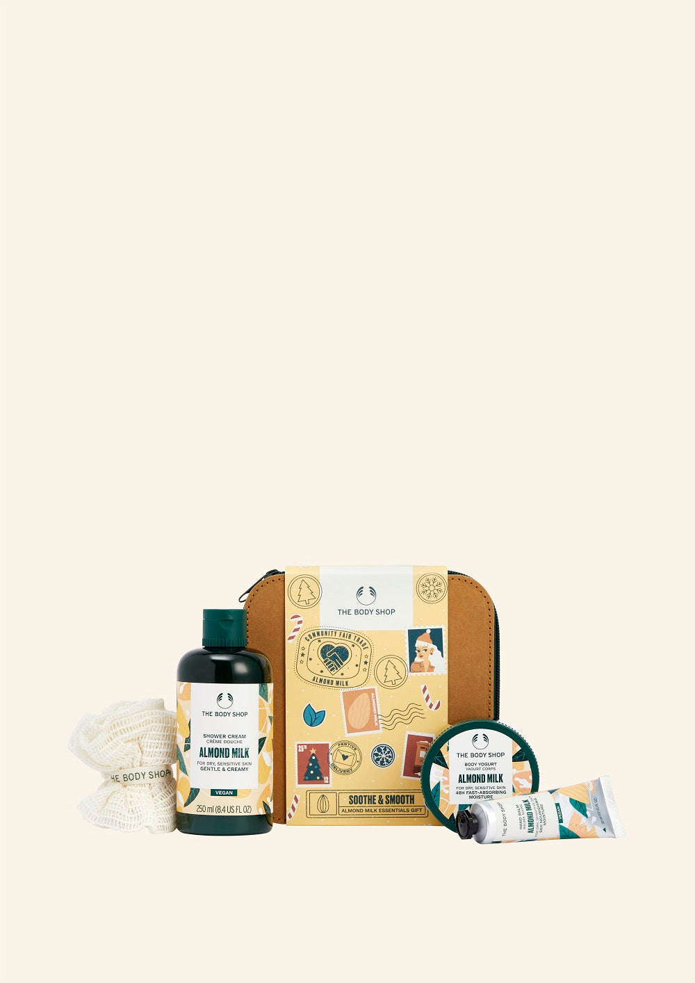 The Body Shop Soothe & Smooth Almond Milk Essentials Gift - 1 Pc