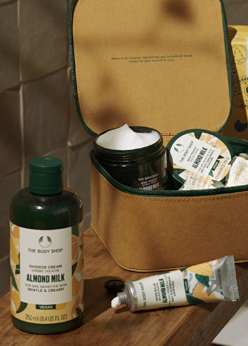 The Body Shop Soothe & Smooth Almond Milk Essentials Gift - 1 Pc