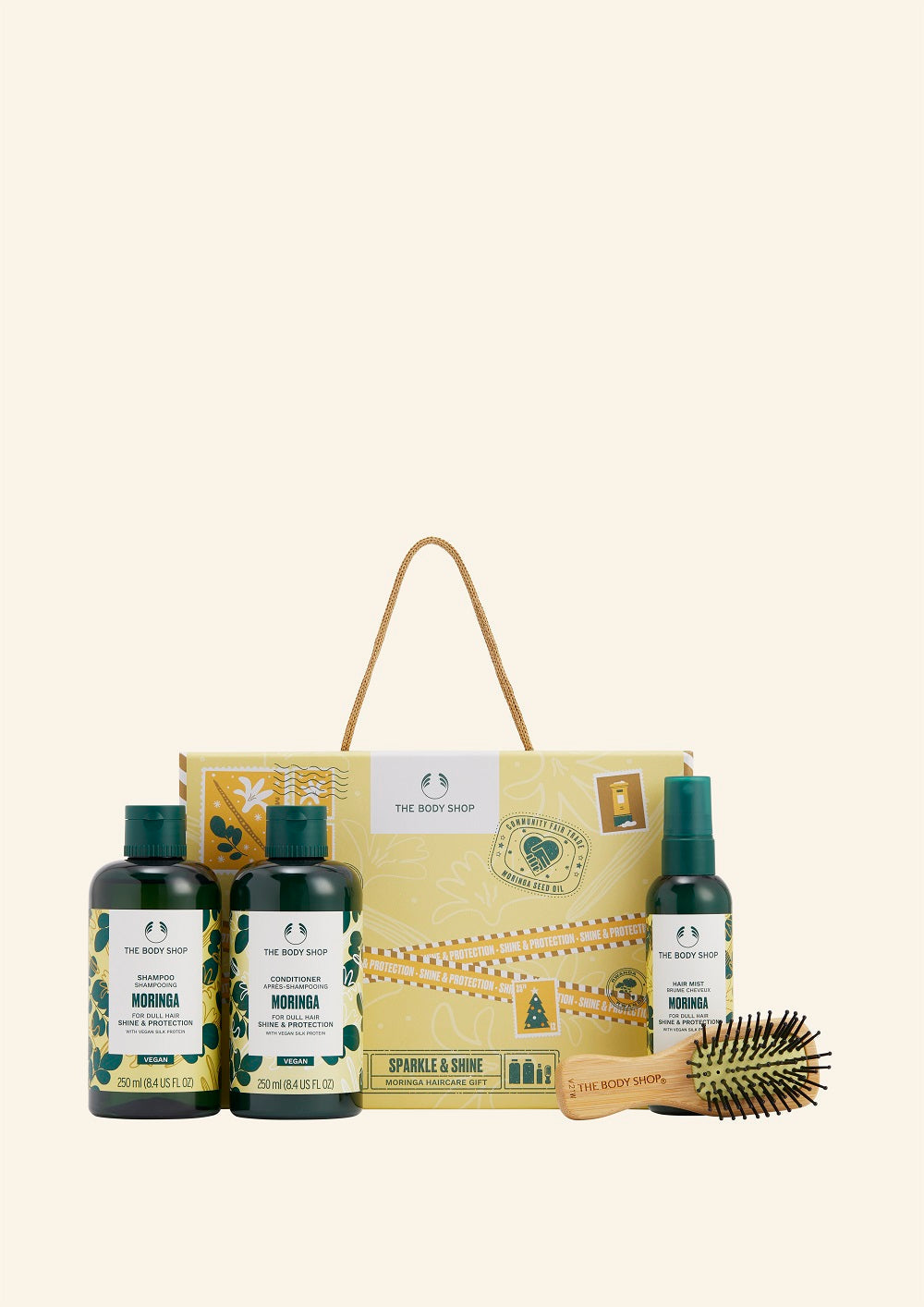 The Body Shop Sparkle & Shine Moringa Haircare Gift - 1 Pc