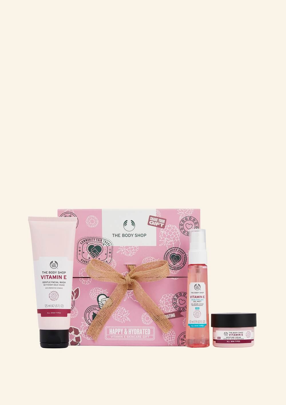 The Body Shop Happy & Hydrated Vitamin E Skincare Gift - 1 Pc