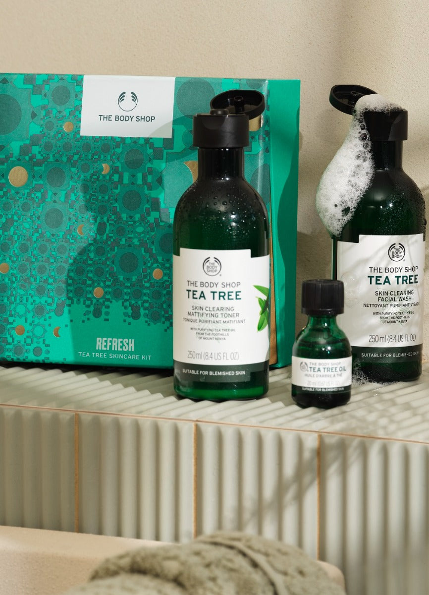 The Body Shop Refresh Tea Tree Skincare Kit - 1 Pc