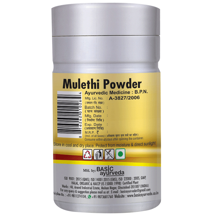 Basic Ayurveda Mulethi Churna