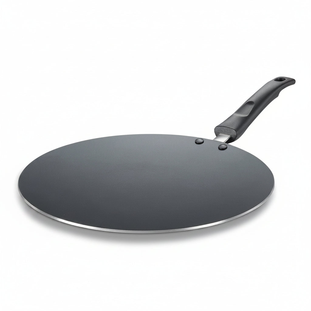 Judge by Prestige Everyday Non-Stick Concave Tawa Low Oil Cooking Cool Touch Handle