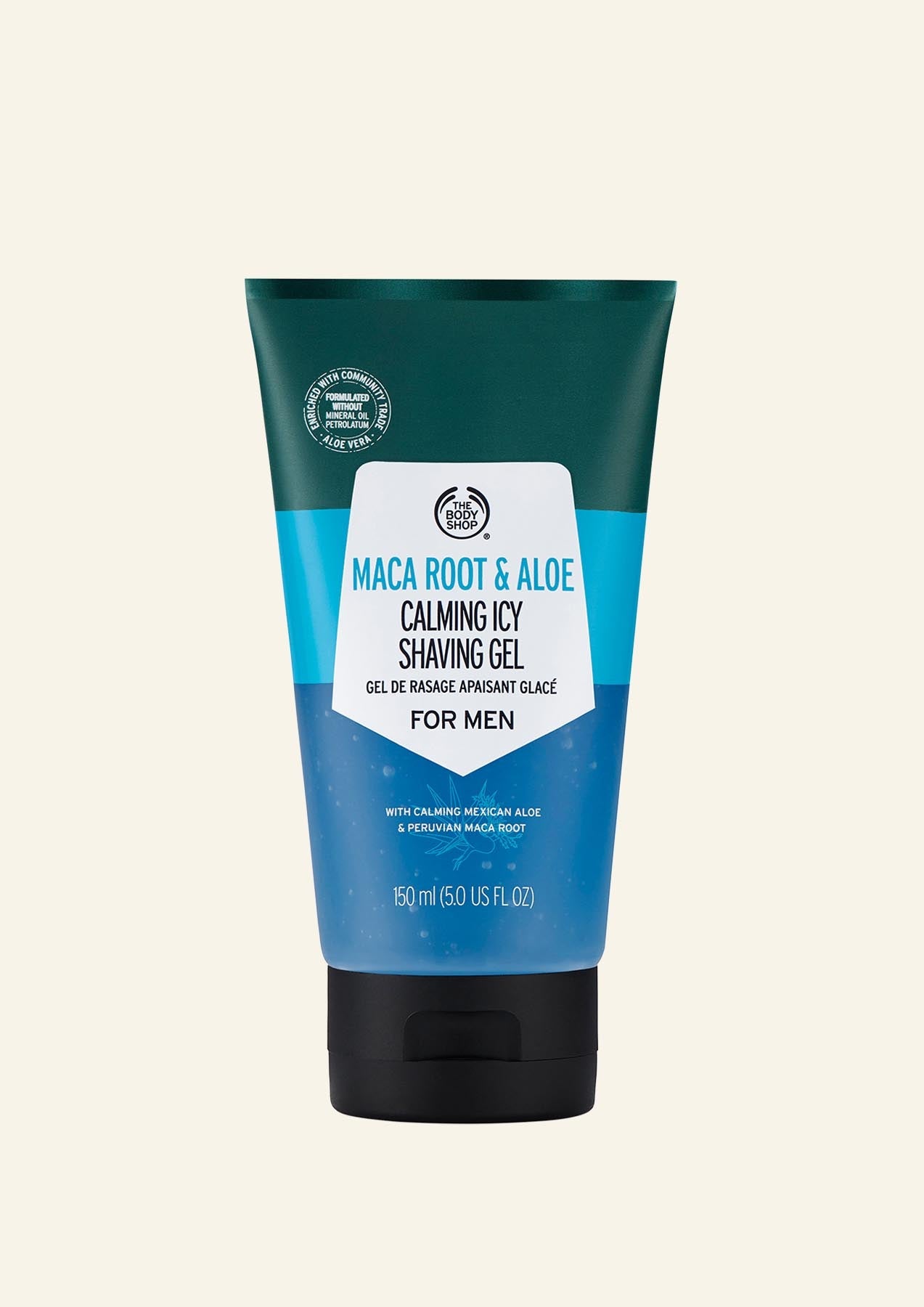 The Body Shop Maca Root & Aloe Calming Icy Shaving Gel - 150 ml
