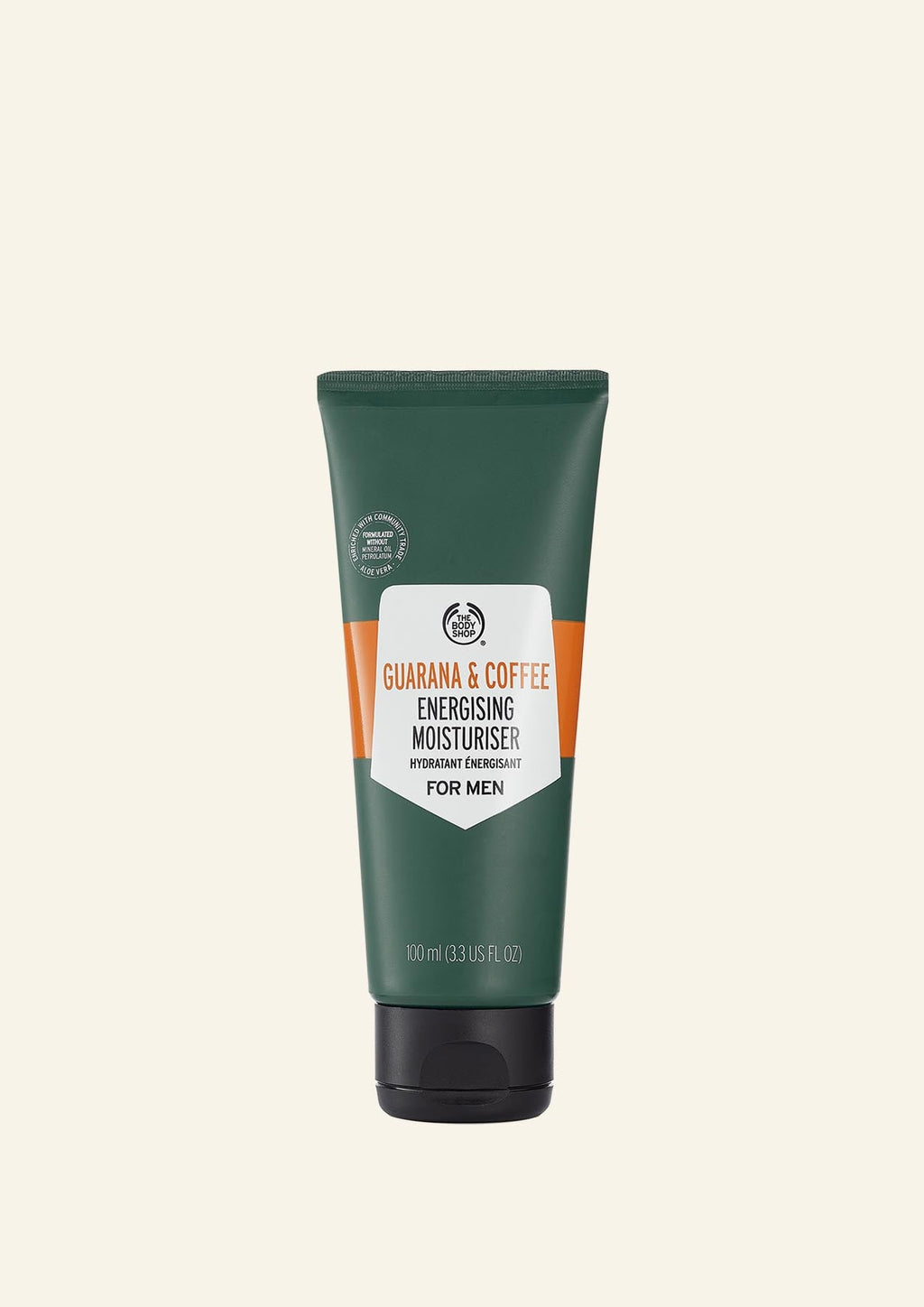 The Body Shop Guarana And Coffee Energising Moisturiser For Men - 100 ml