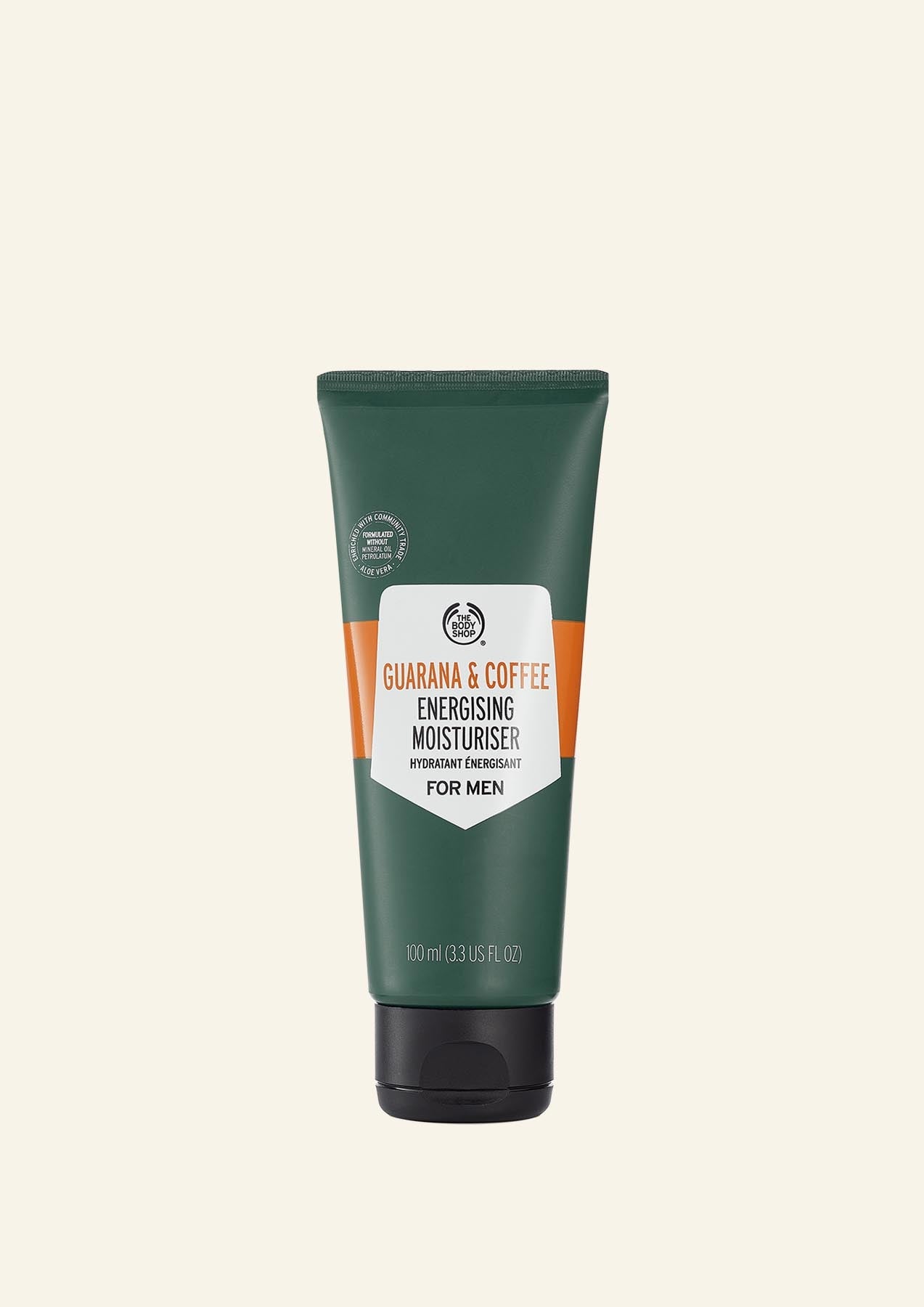 The Body Shop Guarana And Coffee Energising Moisturiser For Men - 100 ml