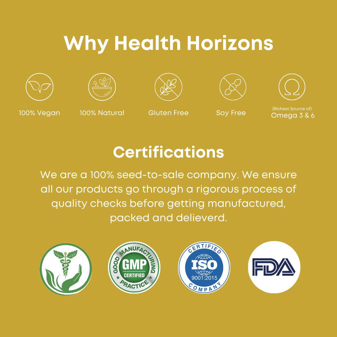 Health Horizons Raw Hemp Seed Plus Hemp Power Bar Combo