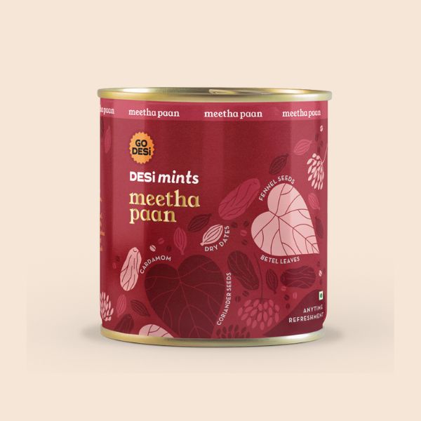 Go Desi Meetha Paan Mints - 90 gms