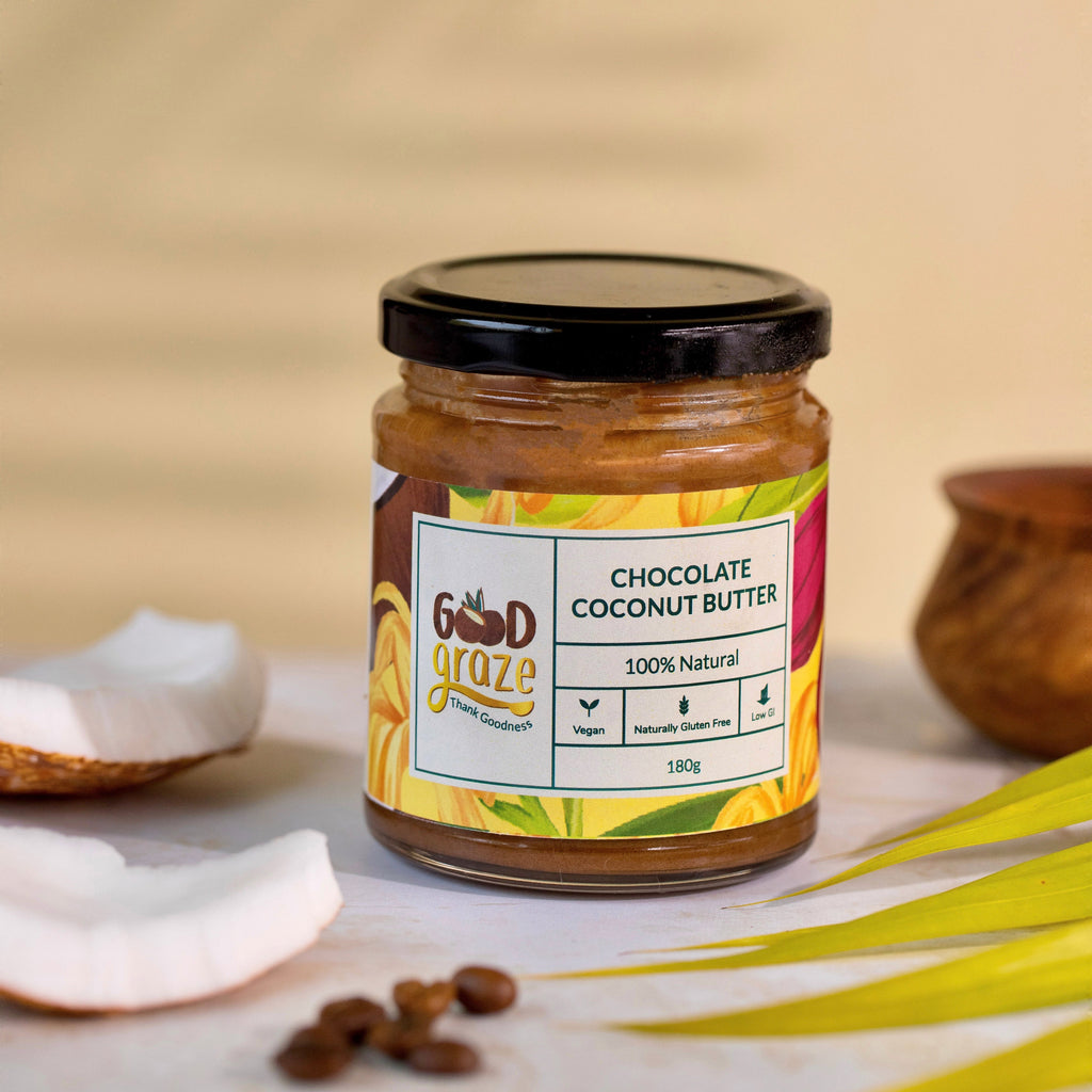Good Graze Chocolate Coconut Butter - 180gms