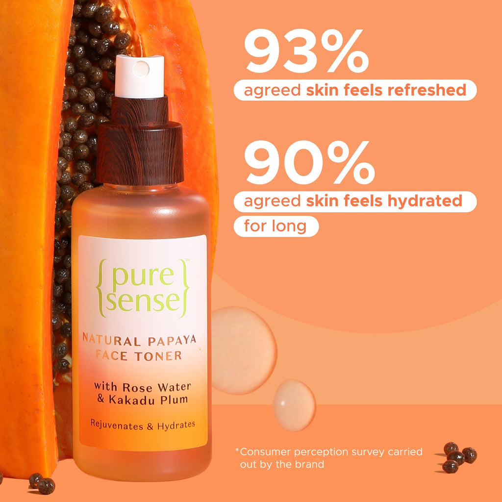 Puresense Natural Papaya Face Toner - 100 ml