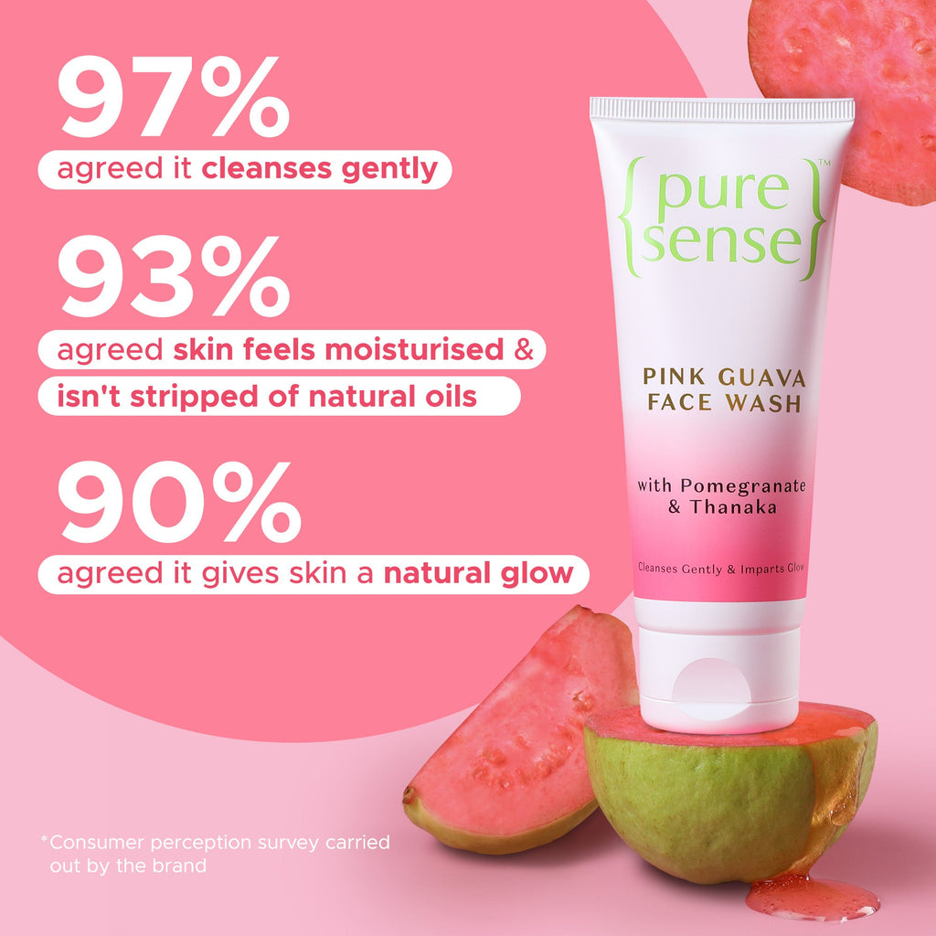 Puresense Pink Guava Face Wash - 100 ml