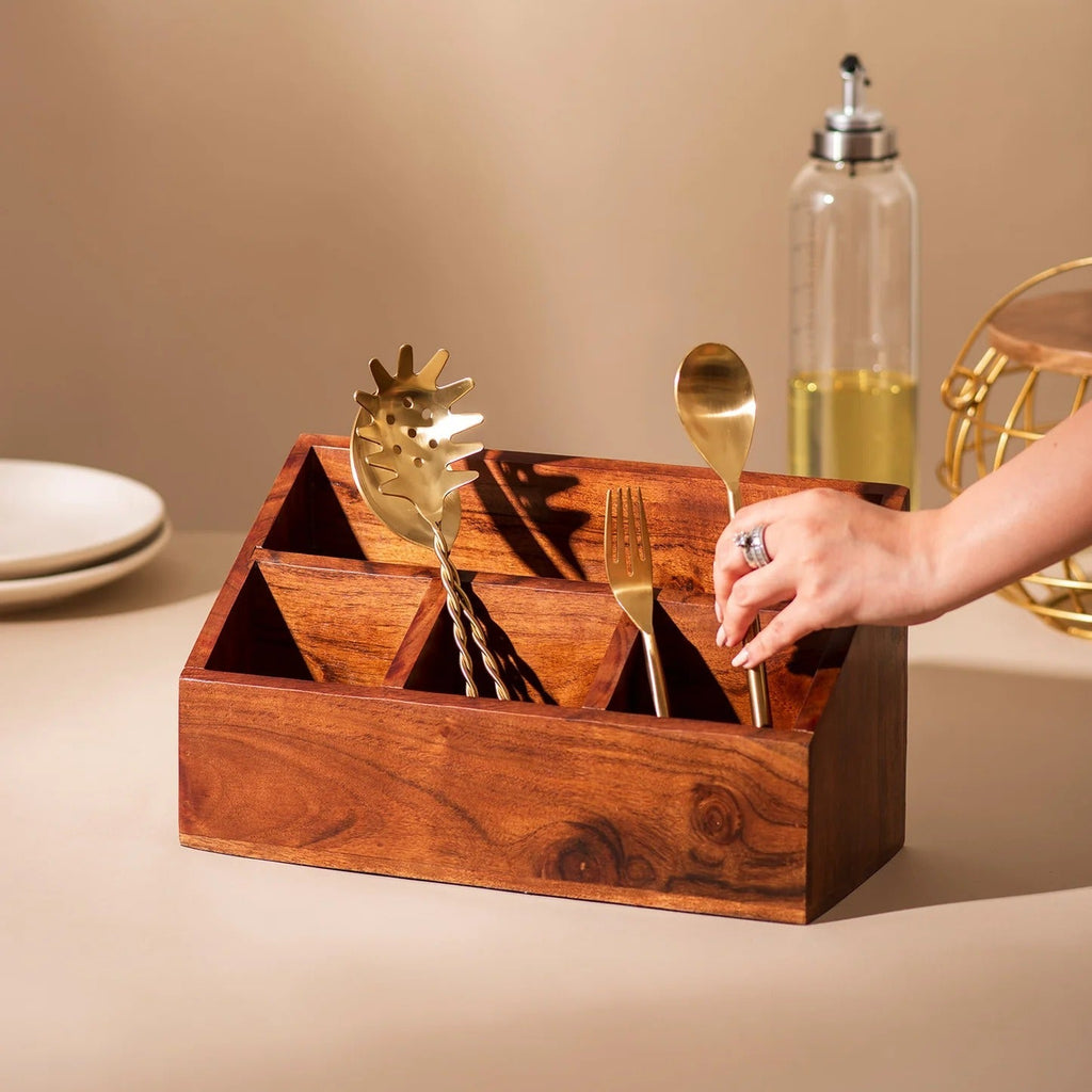 Nestroots Chic Emporium Cutlery Organizer