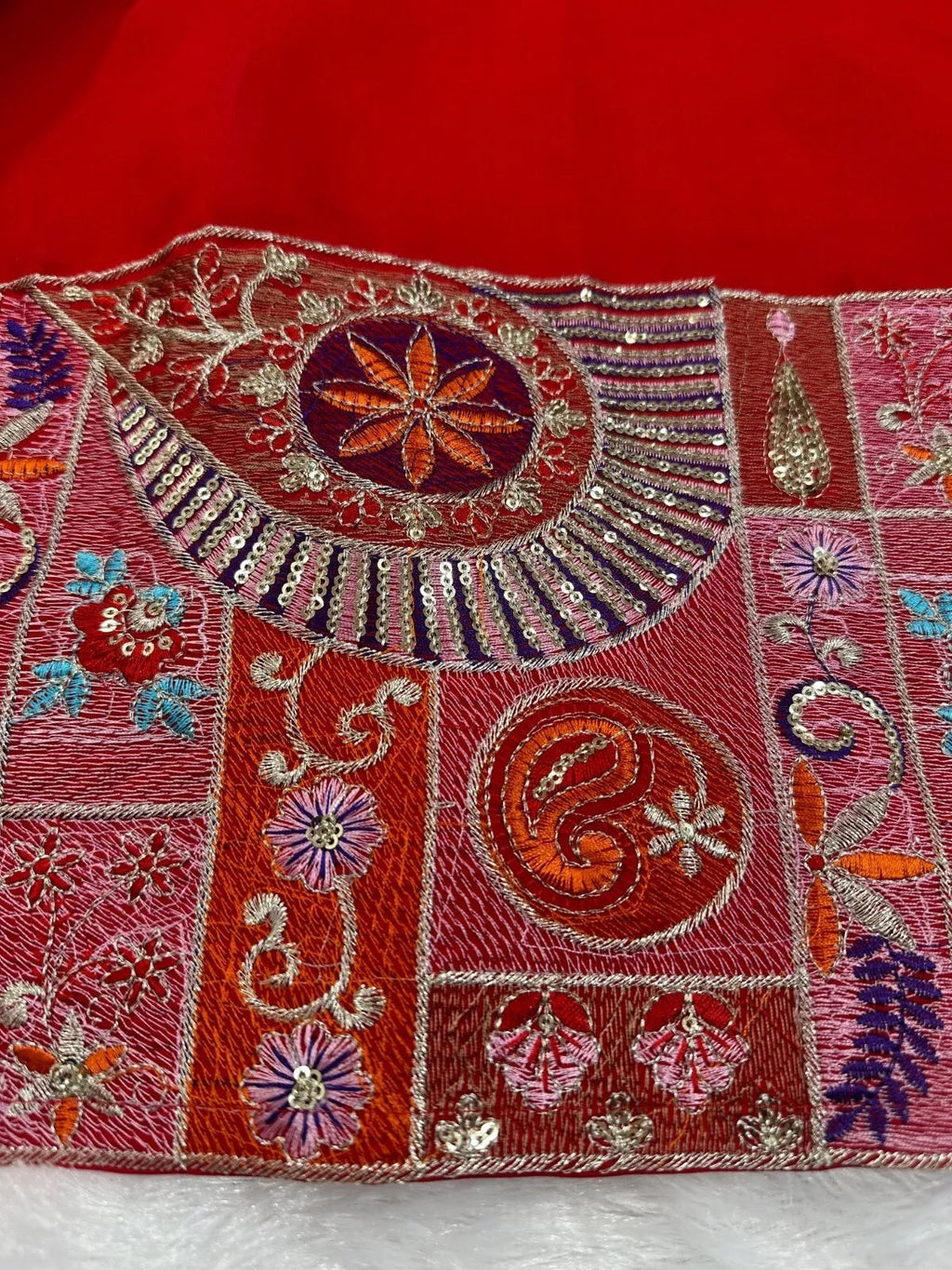 Roman Silk With Sequence Work Salwar Kameez Suit