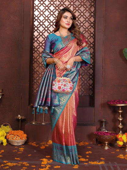 Anaita Banarasi Tissue Silk Saree