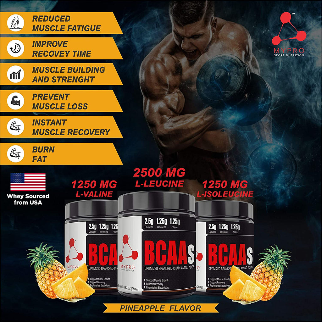 My Pro Sport Nutrition Premium BCAA - 250 gms